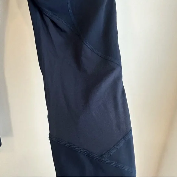 Lululemon Pace Rival Crop Full-On Luxtreme 22" True Navy Size 12 - Picture 8 of 8